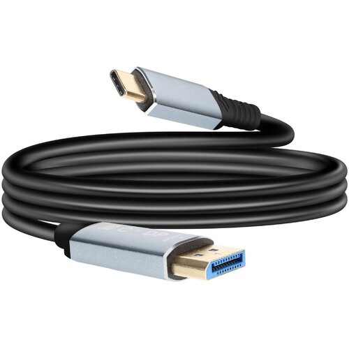 LINQ Kabel Video DisplayPort na USB-C 4K 60Hz 1,8 m za računalnike in tablice, Črna, (5000191870) Cene