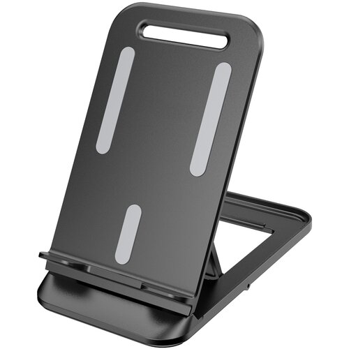 HURTEL Univerzalno zložljivo stojalo za tablični telefon, črne barve, (22006239) Slike