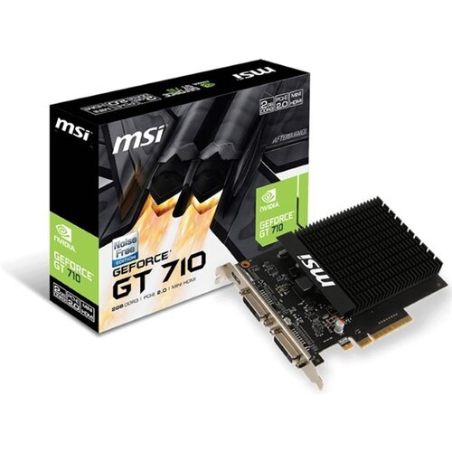 MSI nVidia GeForce GT 710 2GB 64bit GT 710 2GD3H H2D grafička kartica Slike