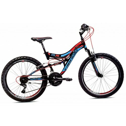 Capriolo mountain bike ctx 240 24 crna i crvena 15 Cene