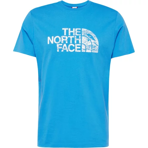 The North Face M S/S WOODCUT DOME TEE Muška majica, plava, veličina