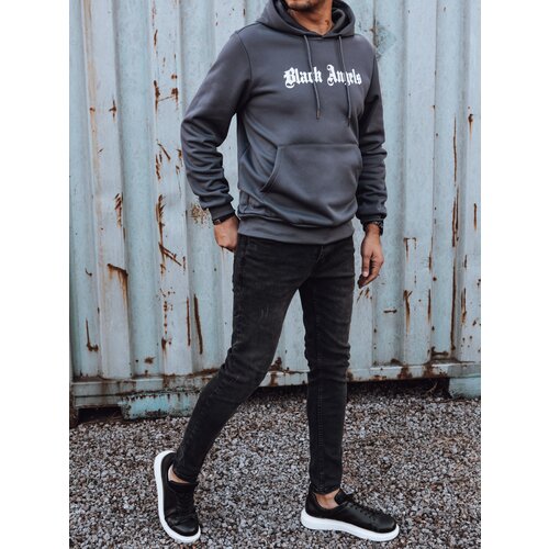 DStreet Men&amp;#039;s hoodie dark gray Slike