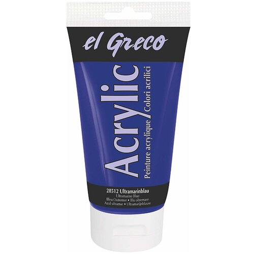  Akrilna boja El Greco 150 ml Ultramarine Blue Cene