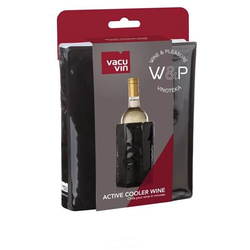 VACUVIN Ovitek za aktivno hlajenje vina - črna Slike