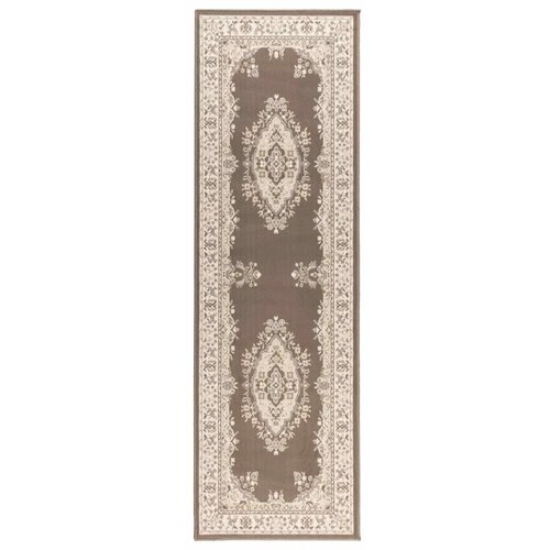  Trkački tepih FLORNES Tkani Taupe uzorak 67 x 300 cm PP 7 mm - Taupe uzorak 67 x 300 cm Slike