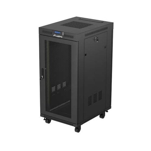 Lanberg FF01-6824-23BL rack cabinet 24U Freestanding rack Black Cijene
