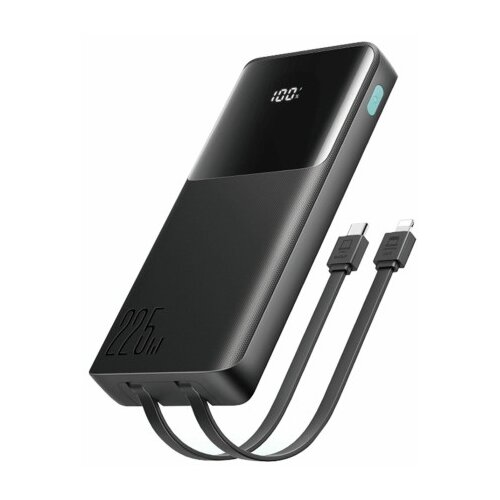 Joyroom prenosna baterija 10.000mAh 22W PowerBank Lightning TipC črna JR-PBF19 Slike