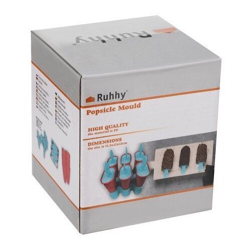 Ruhhy kalup za sladoled na &amp;scaron;tapiću, 6 x 80 ml Slike