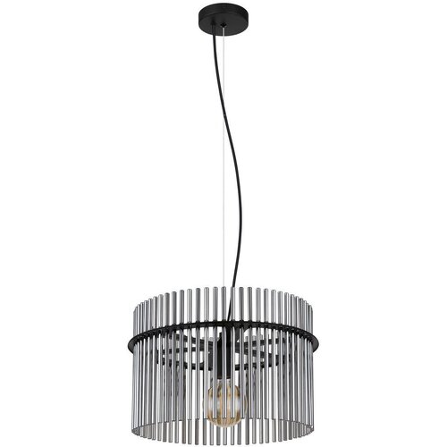 Lesnina-XXXL Gorley LED viseća svjetiljka (60 W, &amp;Oslash; x V: 40 x 150 cm, Crna) Slike