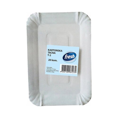 Fresh tacne kartonske bele T-2 20/1 Slike