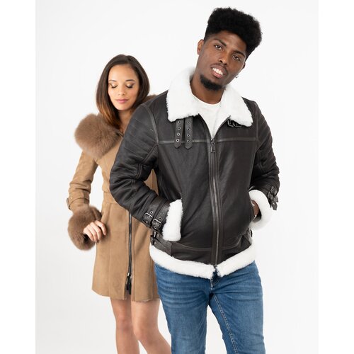 La Force Fashion mu&scaron;ki  monton McCloud-212 - tamno braon Cene