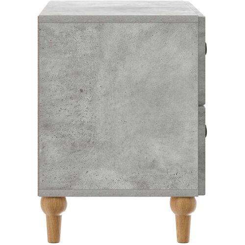  Noćni ormar Betonska siva 62 x 34,5 x 48 cm Konstruirano drvo Slike