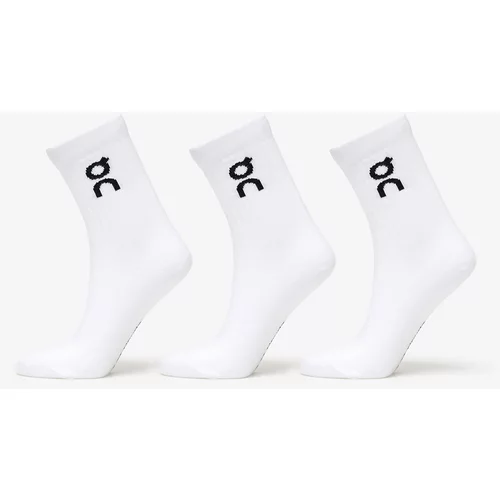 On Logo Sock 3-Pack White