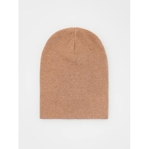 Reserved kapa beanie iz džersija - rjava Cene