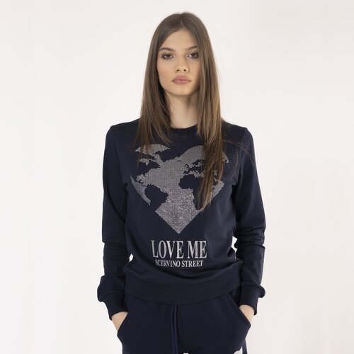 SCERVINO STREET ženski duks love me indigo Slike