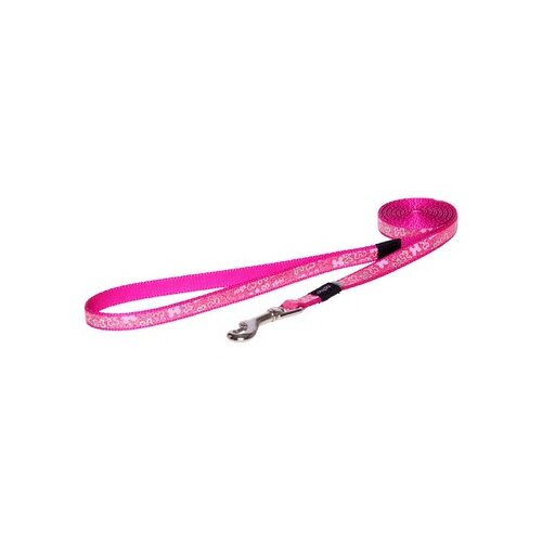 Rogz trendy produženi povodac za pse bones, 8mm, xs, roze Cene