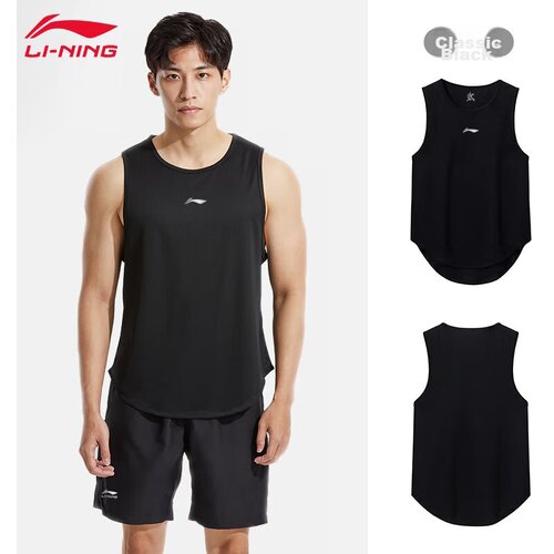Li-Ning Muška majica, Bez rukava, Crna Cene