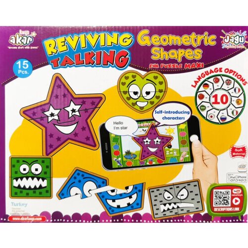 Puzzle maxi geometrik Jagu 15delova Cene