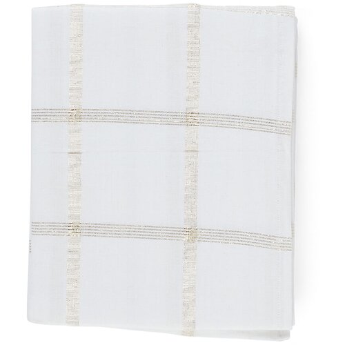 Mhome Prt Zlata nit 180x140cm / bel / bombaž, lurex, (5000267587) Cene