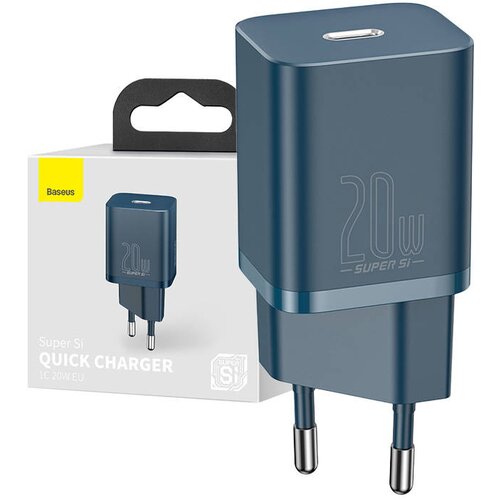 Baseus Super Si Quick Charger 1C 20W (moder), (20628794) Cene
