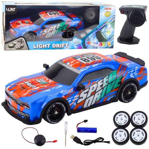  Avto na daljinsko upravljanje Drift Speed Drive - rdeče/modra Cene