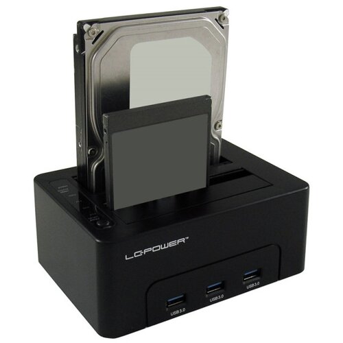 LC Power HDD docking station LC-DOCK-U3-HUB Slike