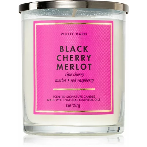 Bath & Body Works Black Cherry Merlot dišeča sveča 227 g
