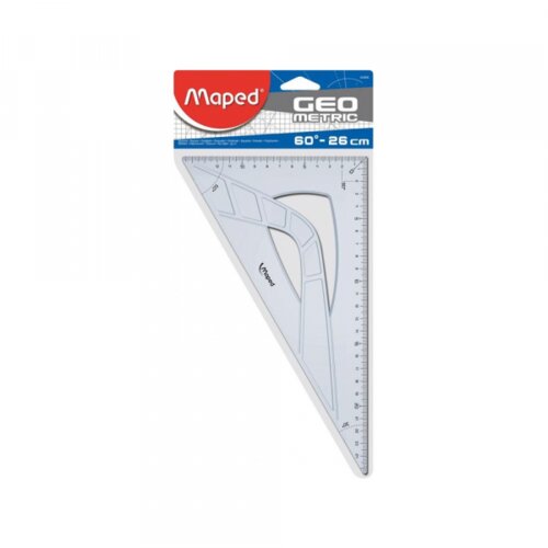 Trougao MAPED 26cm60 geometric 1/20 Cene