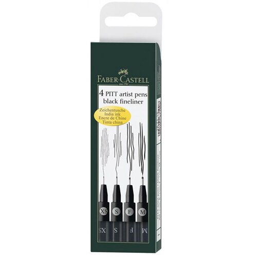 Faber-Castell pitt art set 1/4 fineliner 167115 Cene