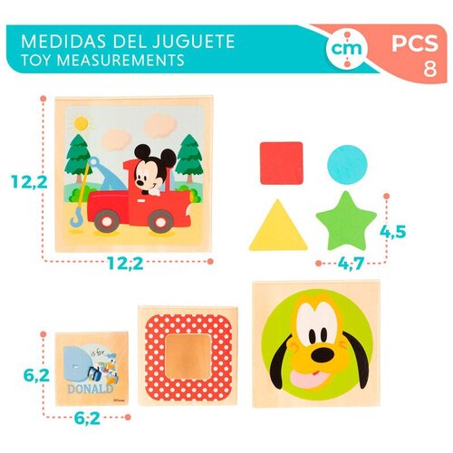  Drvena toranj kocke Disney, 8 dijelova Slike