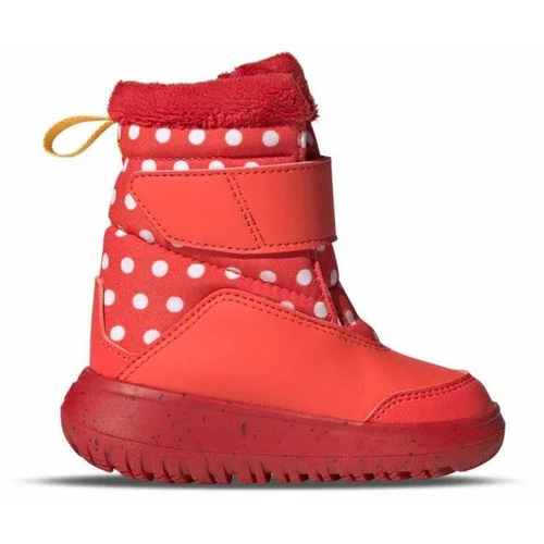 Adidas Dječje zimske čizme Winterplay Minnie I boja: crvena