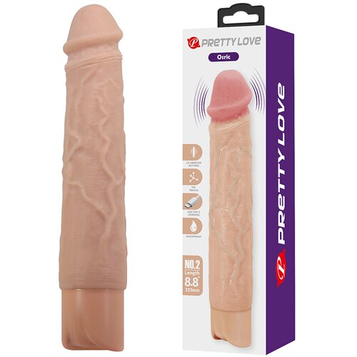  Realistični vibrator 22cm Osric Slike