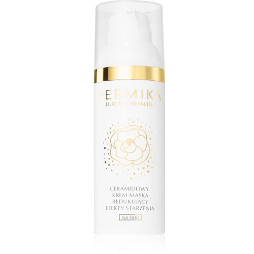 Dermika Luxury Ceramides obnavljajuća noćna kremasta maska s ceramidima 50 ml Slike