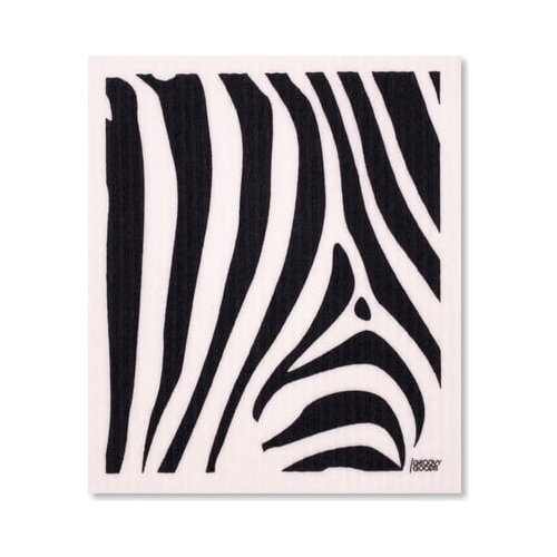 Groovy Goods spužvasta krpa &amp;quot;zebra&amp;quot; - white Slike