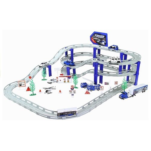 Lean Toys Velika policijska steza 495 cm Slike