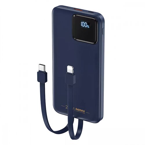 Remax Power bank prenosiva baterija Suji Series RPP-500 20W+22.5W PD+QC 10000mAh plava Cene