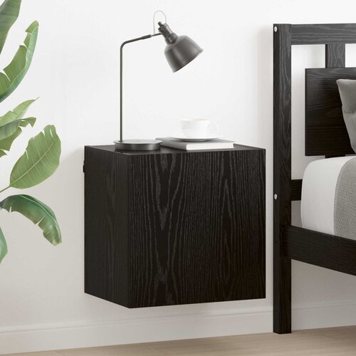 TV zidni ormar Zidne Crni hrast 40,5x30x40cm Konstruirano drvo Cijene