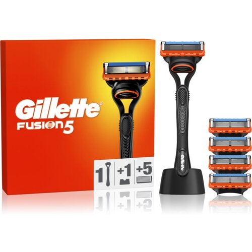 Gillette Fusion5 brivnik s stojalom + nadomestne britvice 5 kos Cene