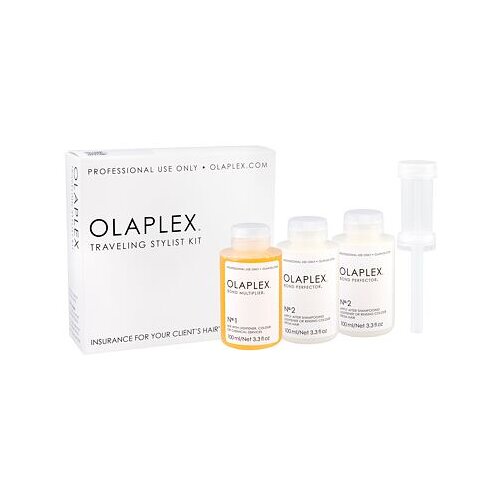 Olaplex bond multiplier no. 1 traveling stylist kit darovni set bond multiplier no. 1 100 ml + bond perfector no. 2 2 x 100 ml + dozator za žene Cijene
