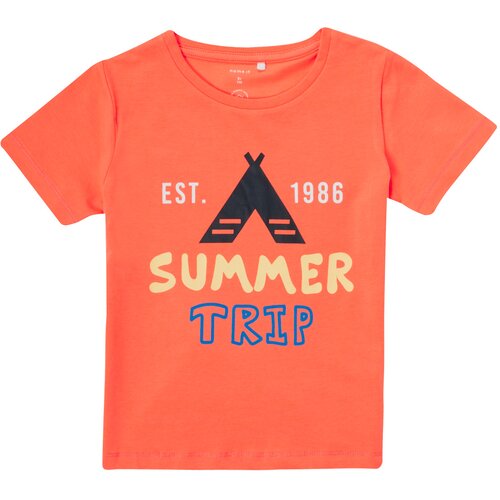 name it Majice s kratkimi rokavi NMMDAC Oranžna Cene