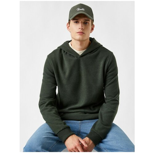 Koton Oversize Basic Hooded Sweatshirt Slike