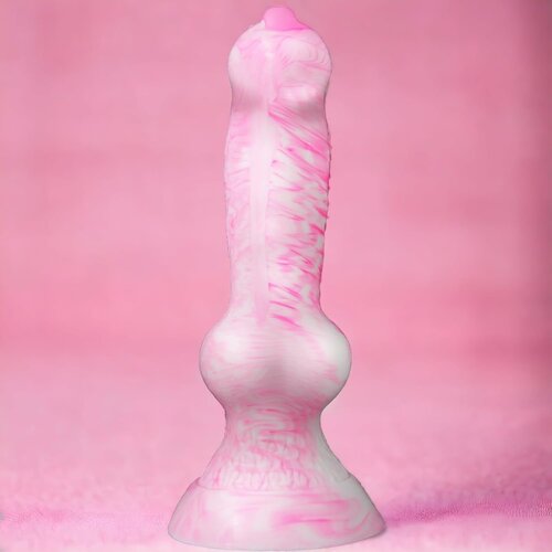 SuperLove Sweet Monster Dog Dildo Pink M Slike