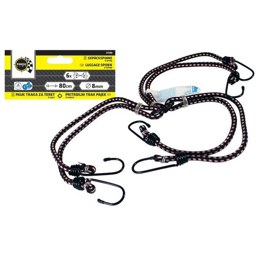  Elastični trak s kavljem (80 cm, 6 kosov) Cene