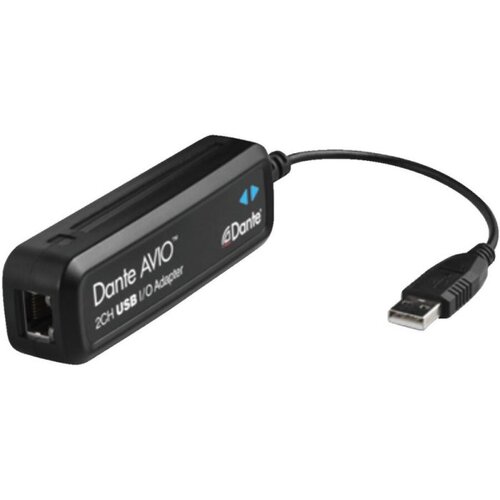 Monacor Dante AVIO USB adapter, ADP-USB-2X2 - - Audio-Kondric Cene