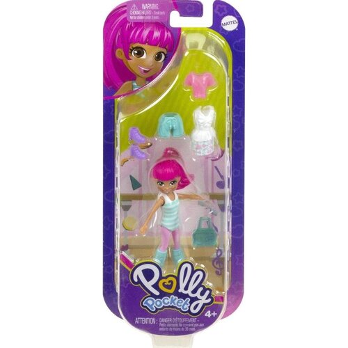 Polly Pocket Mattel - &amp;Scaron;portna modna punčka (HKV87), (21381988) Slike