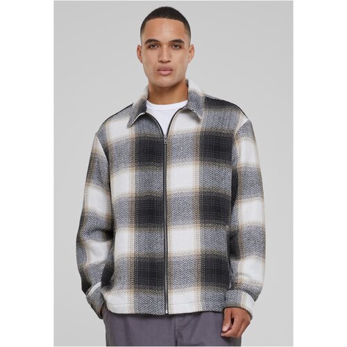 Urban Classics Men&amp;#039;s zip shirt jacket beige/black Slike