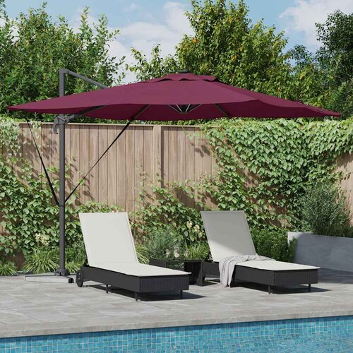  Suncobran S LED lampica Bordeaux Crvena 286 x 284 x 270 cm Cene