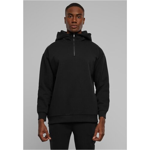 Urban Classics Men&amp;#039;s Zipped High Neck Sweatshirt Black Slike