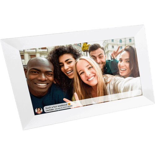 IRRADIO Digitalni foto okvir 10&amp;rdquo;, IPS touch panel, WiFi &amp;ndash; DPF-IR10W Slike