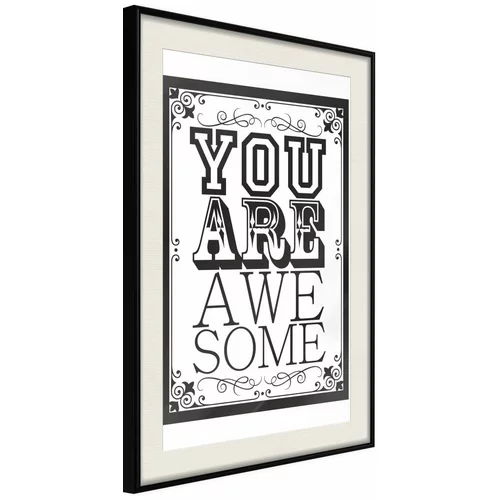  Poster - You Are Awesome 20x30
